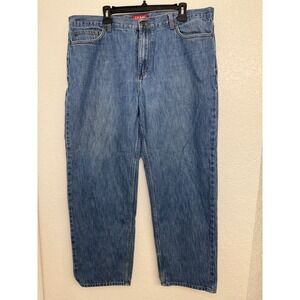 Mens Chaps Denim Jeans True American Brand Cotton Blue‎ 40x32